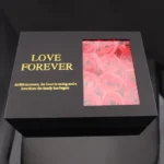 Premium 12 Red Roses Love Forever Gift Box Package