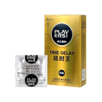 PLAY ERSY Time Delay Dotted & Ribbed Condom 12 pcs - 1080x1080 Official