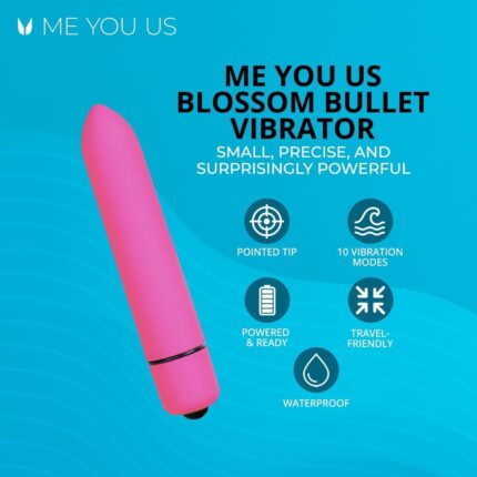 Blossom Mini Pulse Bullet Vibrator For Women - 1080x1080 Official