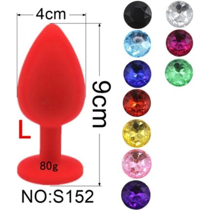 SoftFlex Silicone Anal Plug Large Size - 1080x1080 Official