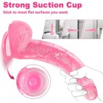 ₀̷₁̷Realistic Transparent Pink Big Size Jumboo Dildo 9 inch - 1080x1080 Official
