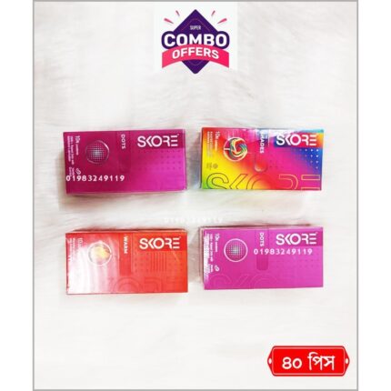 skore 40 pcs condom combo ( 4 packet) - 1080x1080 Official