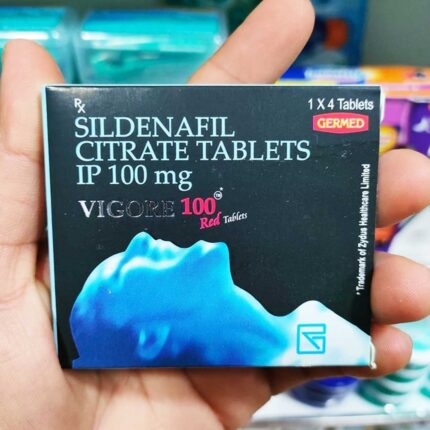 VIGORE 100mg Red Tablet For Men 4pcs - 1080x1080 Official