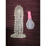 Crystal Dotted Transparent Color Condom 5 inch - Gallery 1 1080x1080