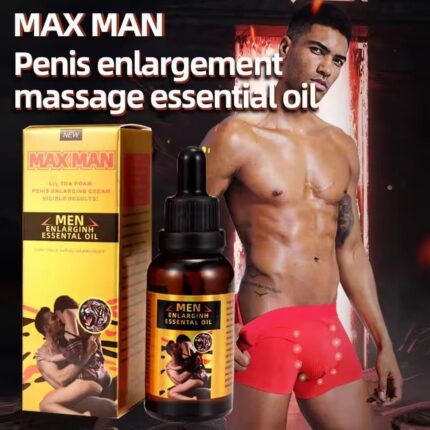 MaxMan Yellow Penis Enlarging Essential Oil 30 ml - 1080x1080 Official