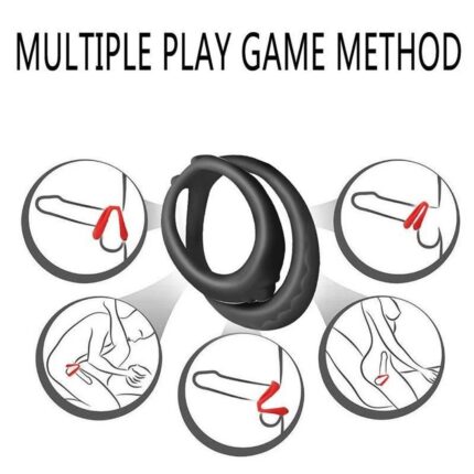 Mens Time Delay Penis Stronger Lock Ring 1 pcs - 1080x1080 Official
