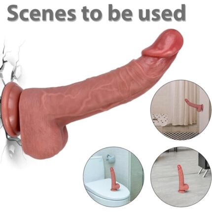 ₀̷₁̷ Super Sponge Real Penis Feel Womens Dildo 7 inch - 1080x1080 Official