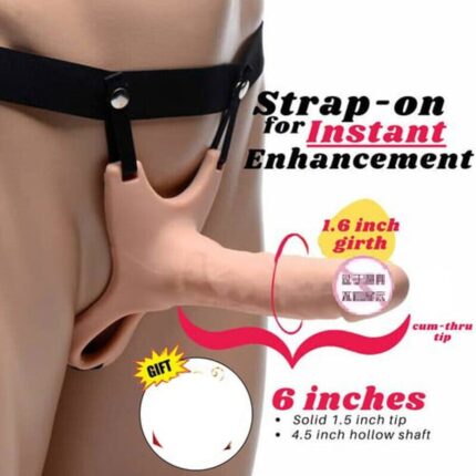 ₀̷₁̷Hollow Strap on Premeum Belt Condom 6 inch - 1080x1080 Official