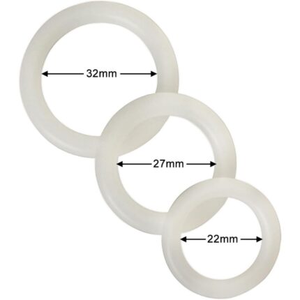 Funda Intercourse Delay Ring Set For Men 3pcs Set - 1080x1080 Official