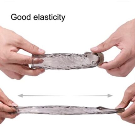 ₀̷₁̷Snailage Realistic Crystal Penis Condom 6.5 inch - 1080x1080 Official