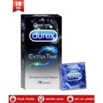 Durex Extra Time For Long Lasting Pleasure Condom 10 Pcs - 1080x1080 Official