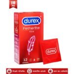 Durex Fetherlite Feel Thin Condoms 12pcs (U.K) - 1080x1080 Official