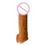 Love Lock 2 Silicone Condom 6.7 inch for 4 to 5.5 inch penis